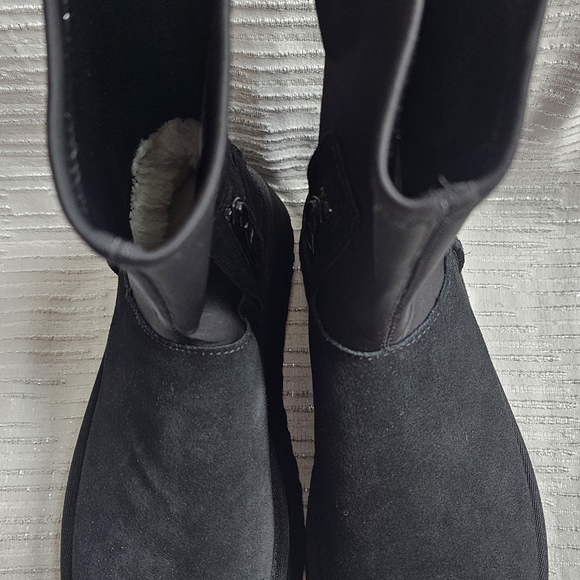 UGG Classic Dipper Womens Black Platform Size 8 S/N 1144031 - Picture 7 of 10